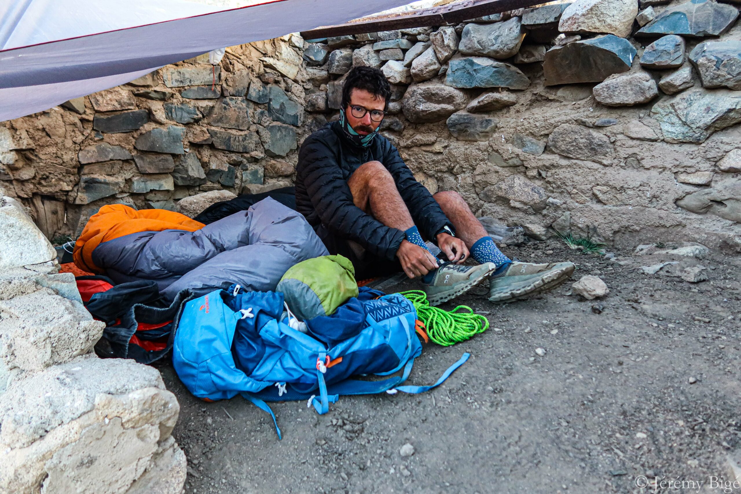 Le temps du bivouac.