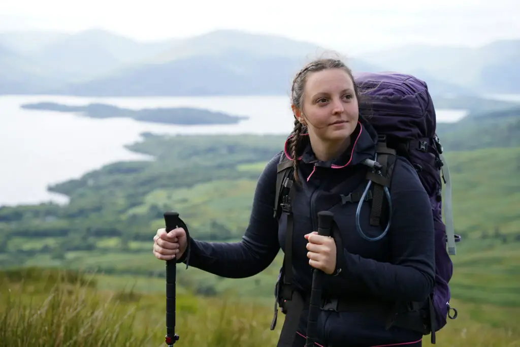 Justine dans les Highlands