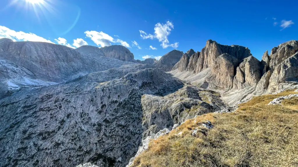 panorama antermoia dolomites