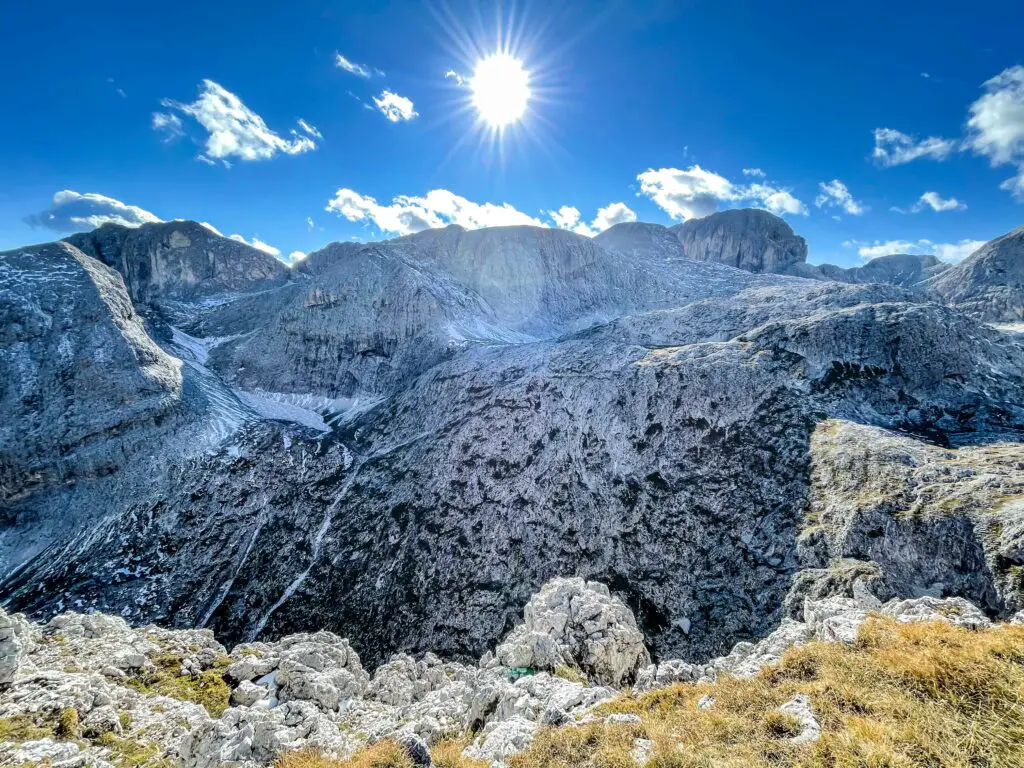 Panorama Mantel dolomites