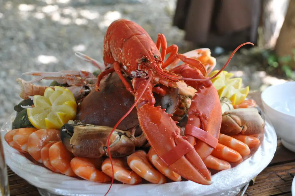 Plateau de fruits de mer, Nouvelle Calédonie