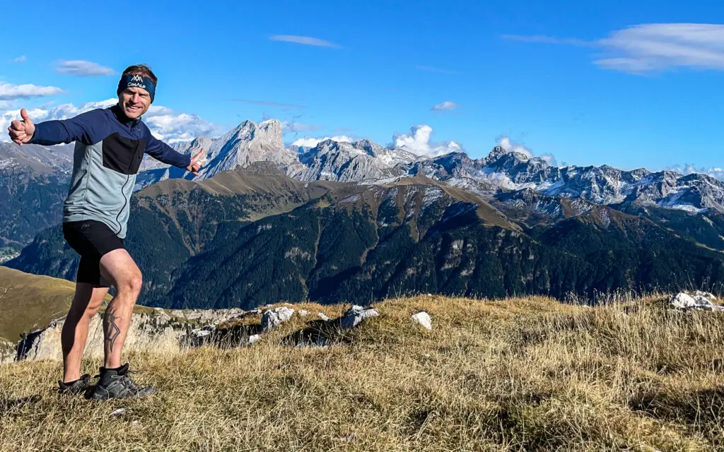 Sommet Mantel dolomites