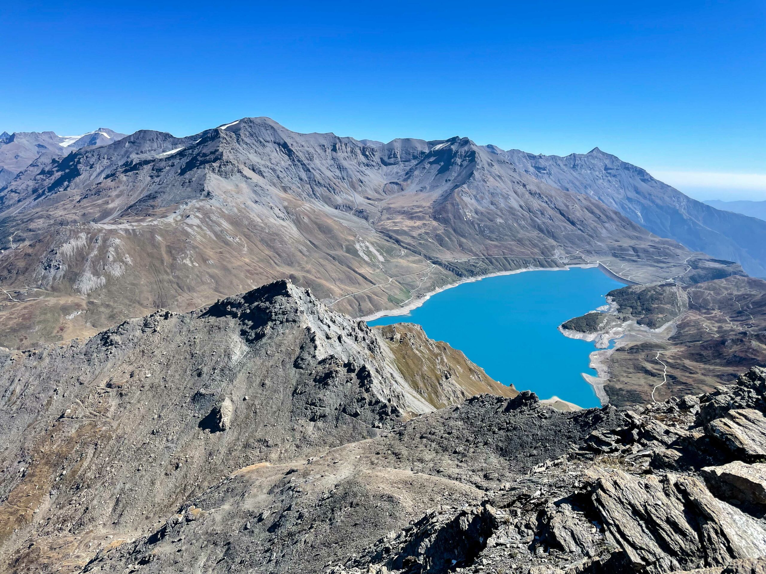 Vue sommet signal du petit mont cenis