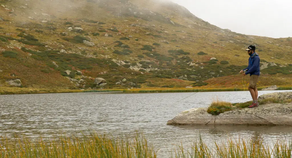 test de la veste Noronna Falketind en pêche à la mouche