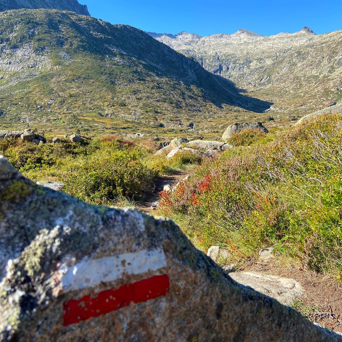 GR du refuge de Bassies lors de la randonnée en famille dans les Pyrénées 