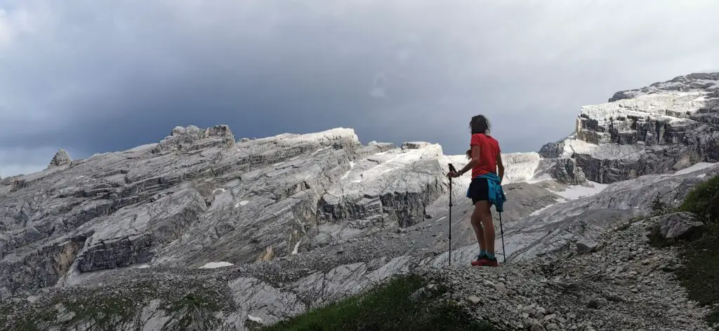 trek 6 jours dolomites