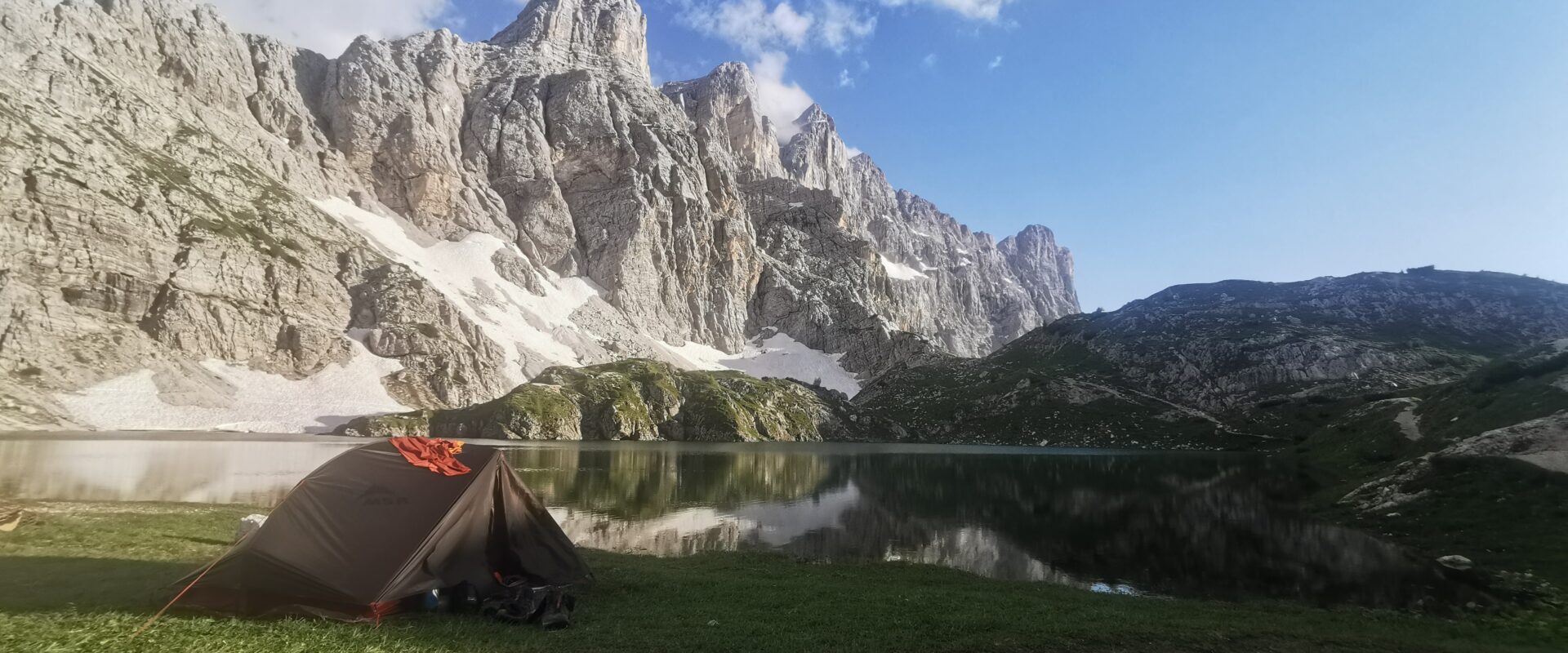 traversée des dolomites à pieds sur l'alta via 1