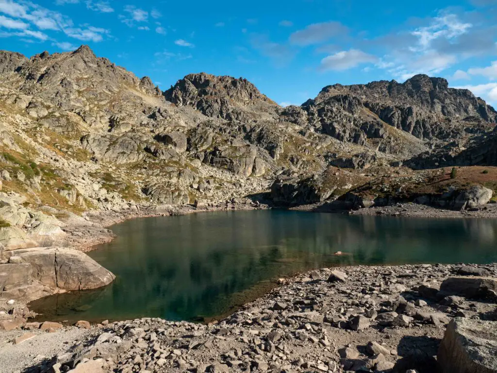 Paysage montagne randonnée pêche à la mouche Pyrénées