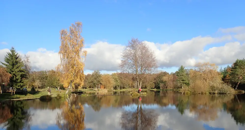 Le domaine de pêche du réservoir de l'éphémère de Bourgogne