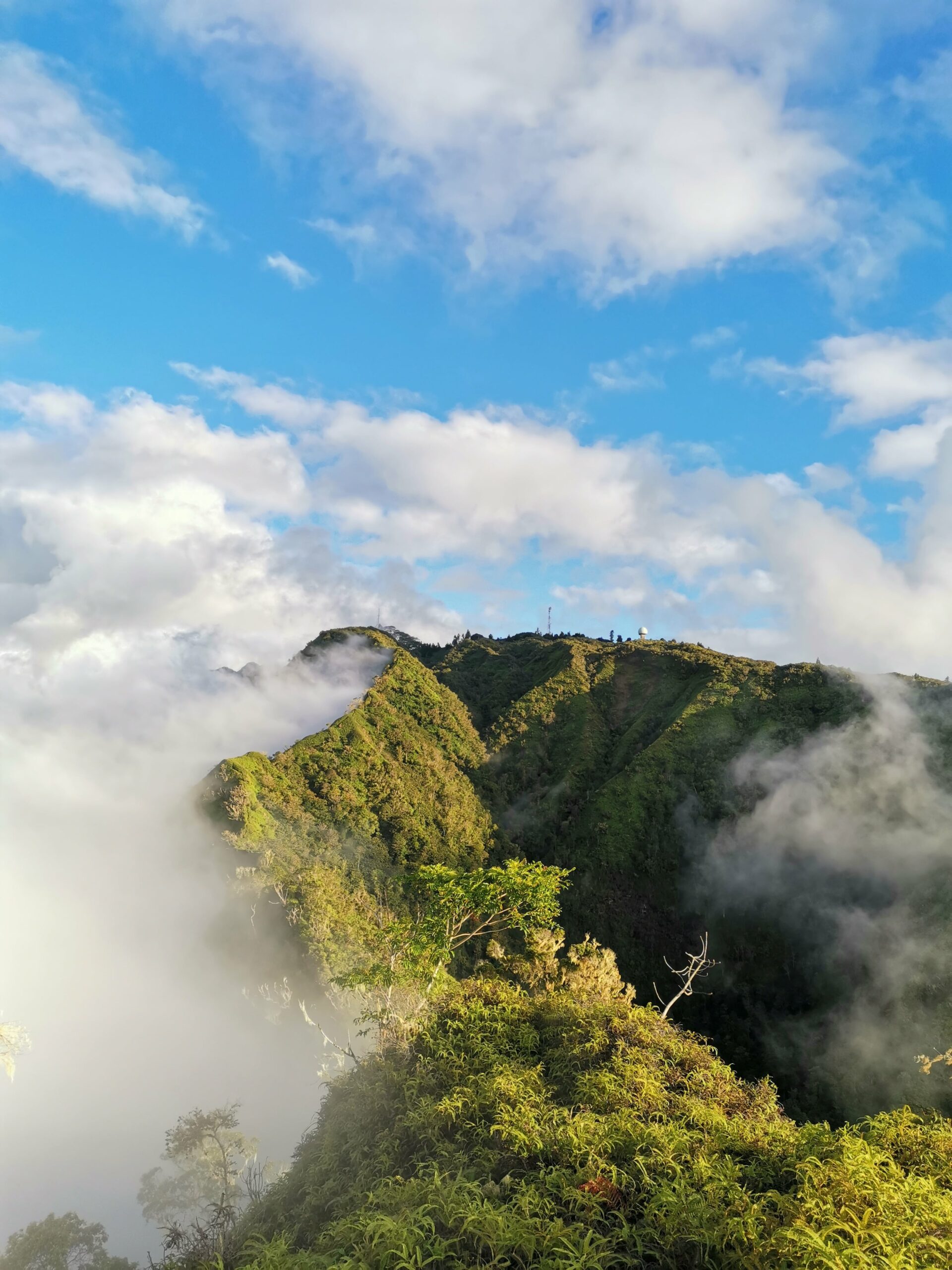 Le Mont Marau depuis le Pic Vert_Randonnée Tahiti