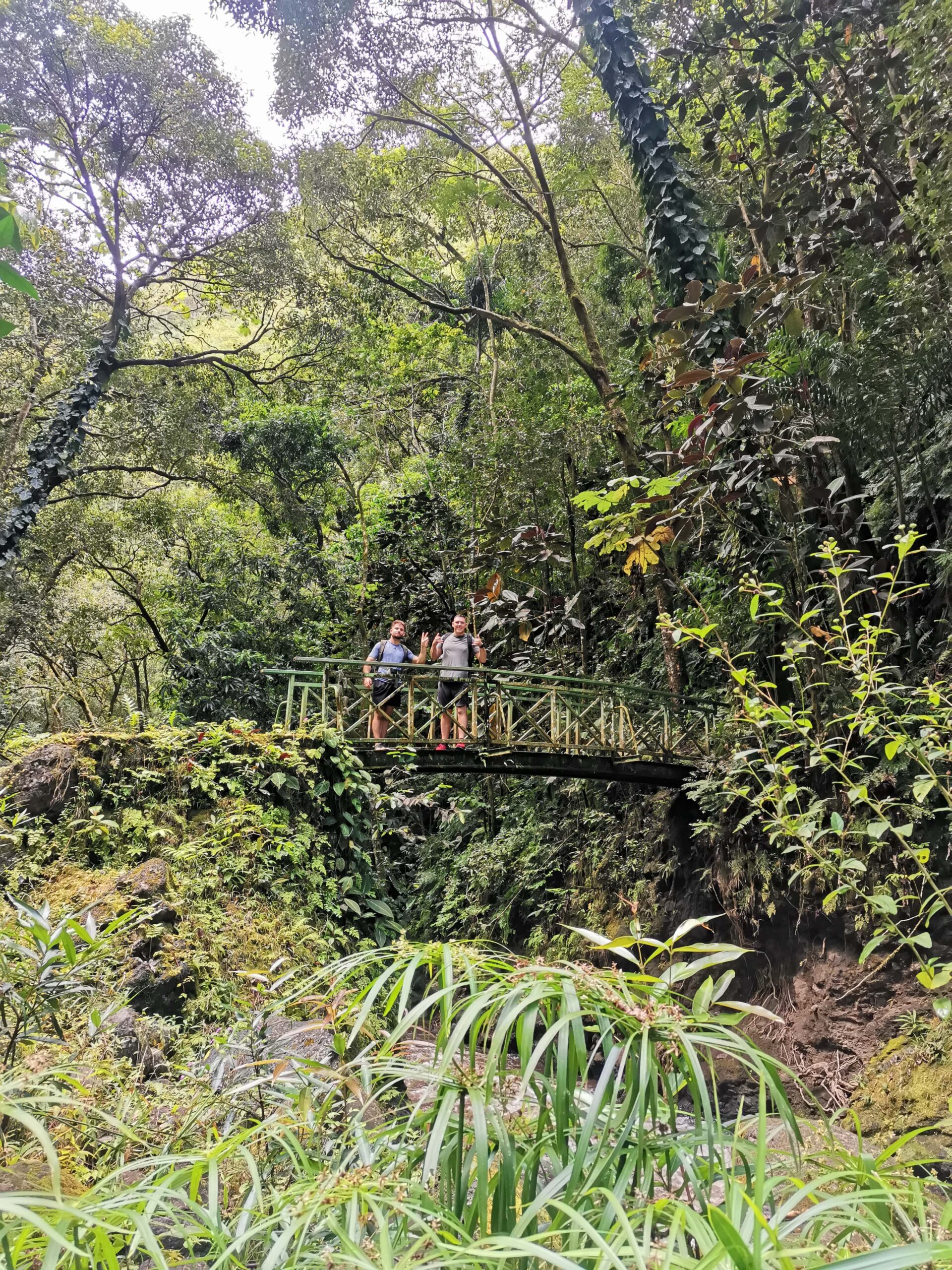 Le pont Fachoda_Vallée de la Fautaua_Randonnée Tahiti