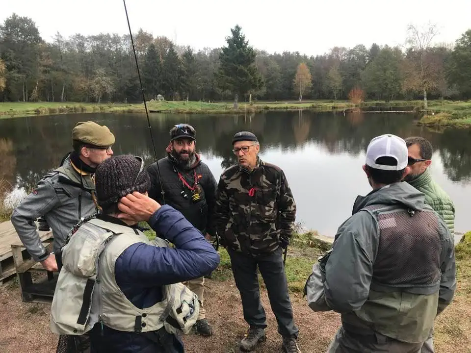 L'équipe du Rise Festival au réservoir de l'éphémère de Bourgogne