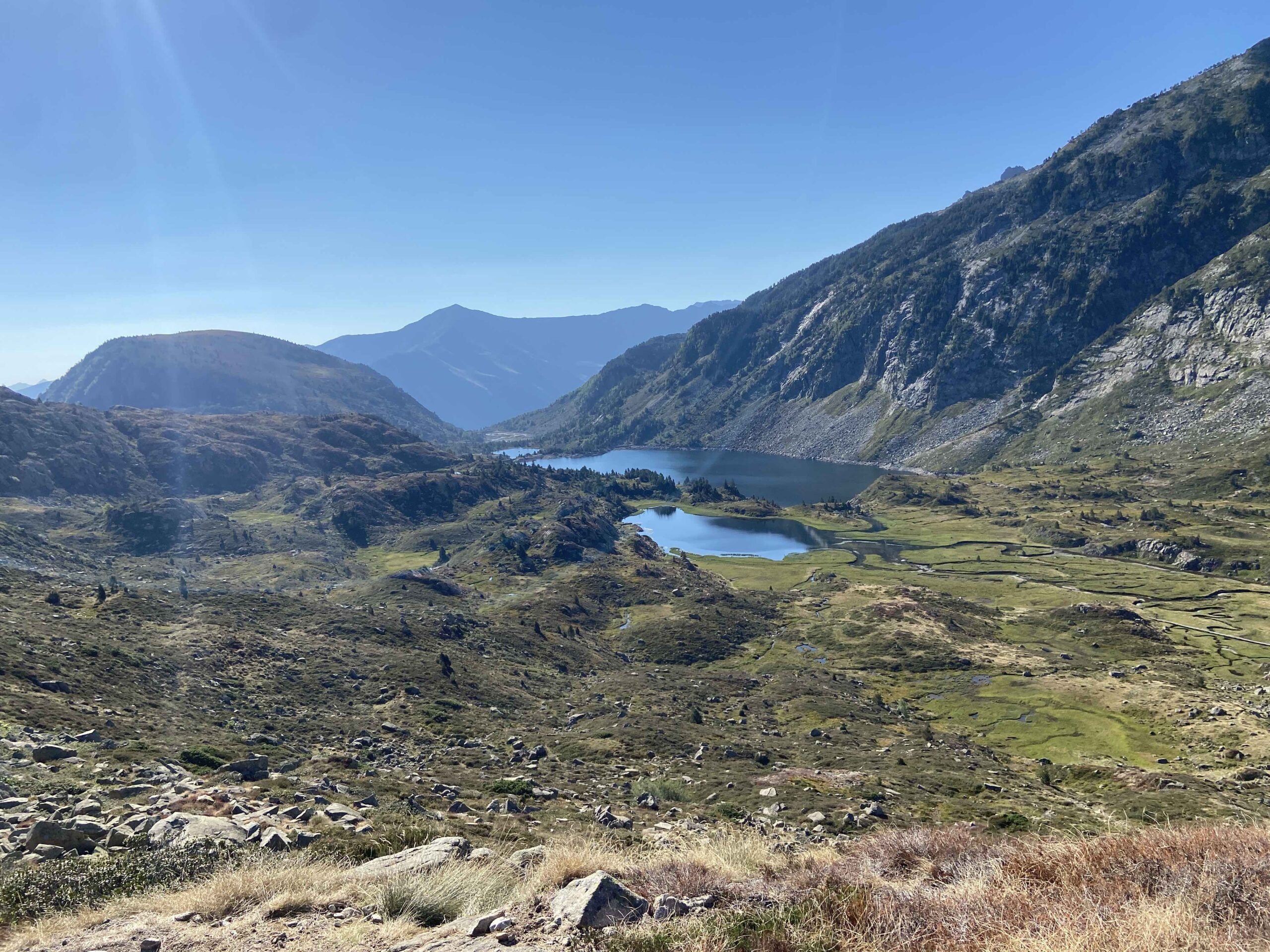 Les étangs de Bassies dans les Pyrénées