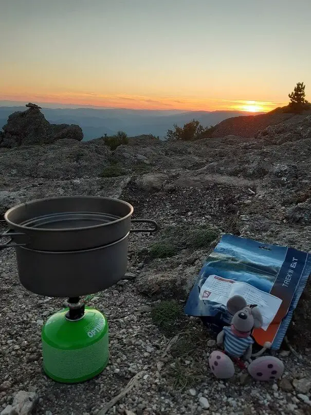 première expérience de dégustation de plats lyophilisé trek'n eat