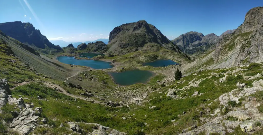 Randonnée dans Belledonne vers Les lacs Roberts