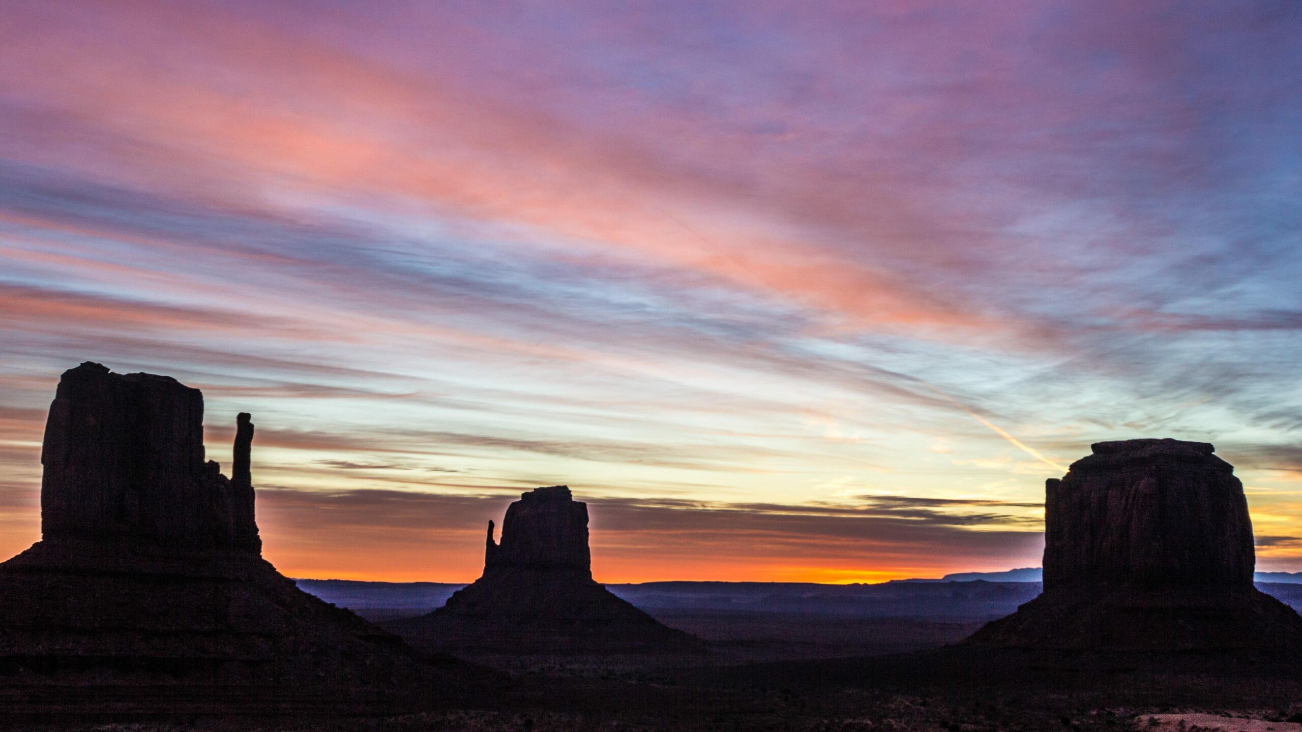 Road Trip levé de soleil USA Monument Valley