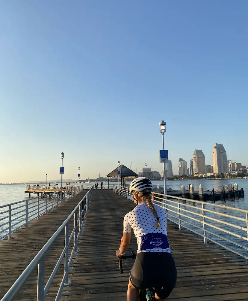 L'ile Coronado face à San Diego, à vélo 