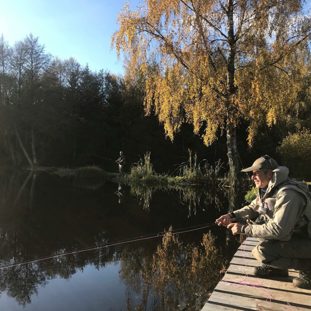 Steeve Colin sur le Ponton de l'éphémère de Bourgogne