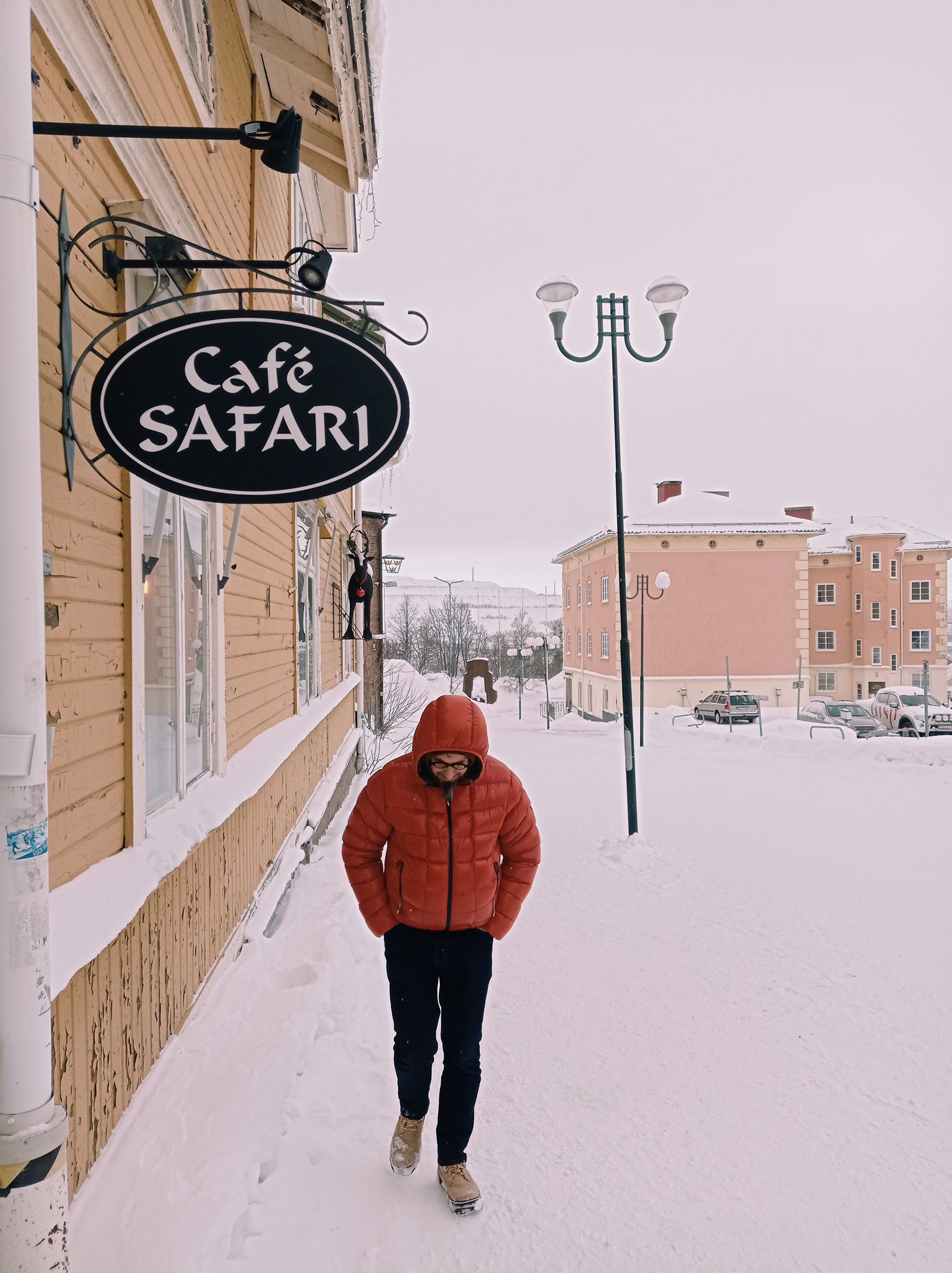 test de la chaussure Caribou de Sorel à -15C° en Suède