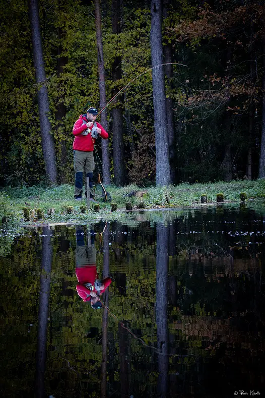 Test de la doudoune à plume Haglofs à la pêche à la mouche