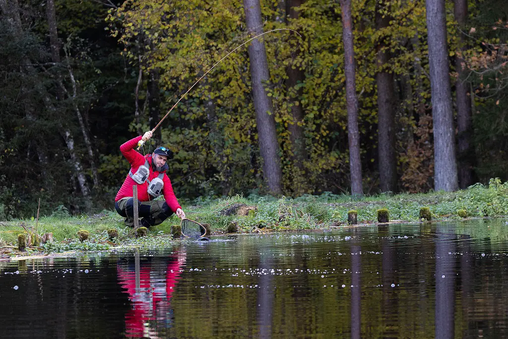 Test de la doudoune Haglofs à la pêche à la mouche en Bourgogne