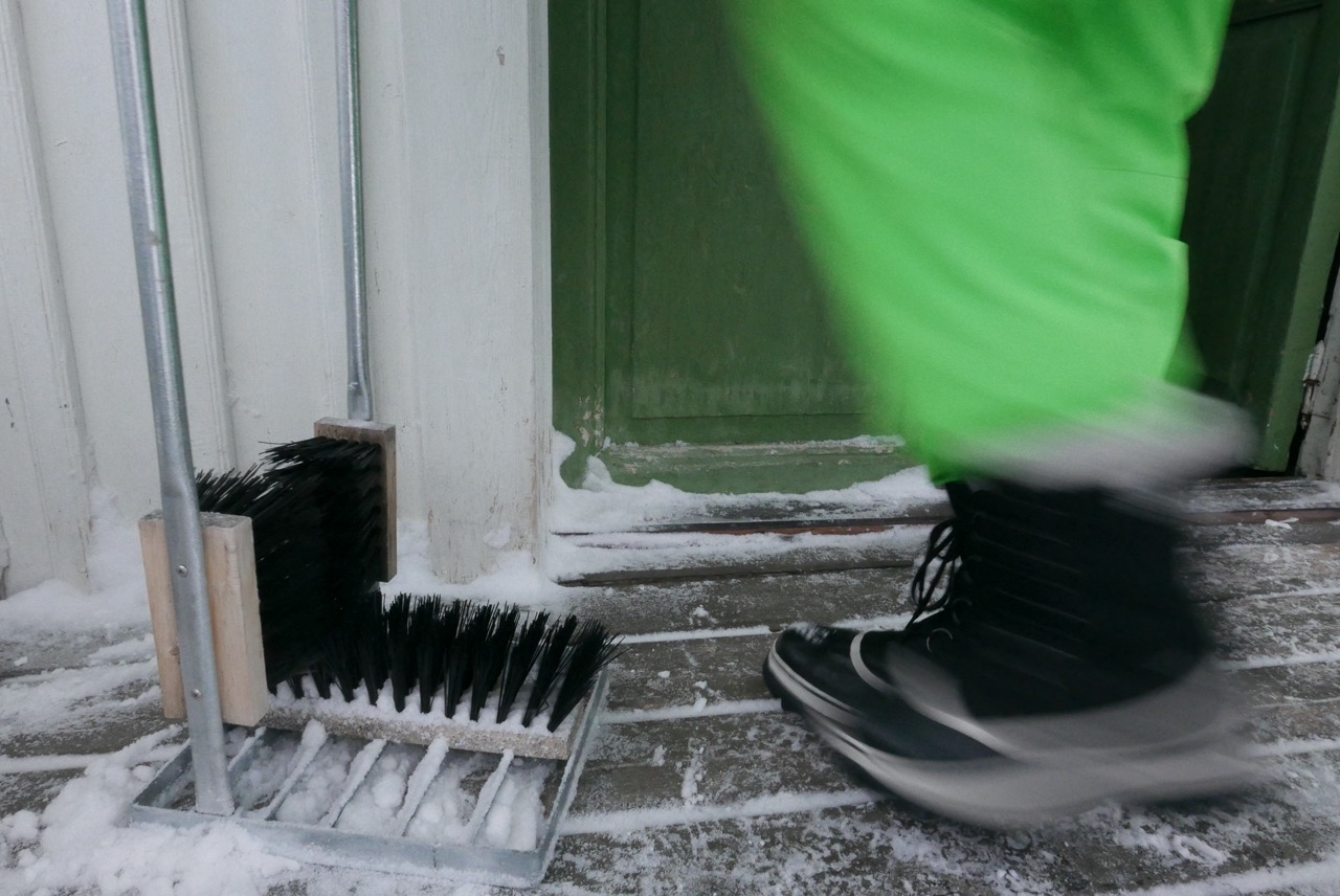 Brosse à neige pour nettoyer chaussure SOREL