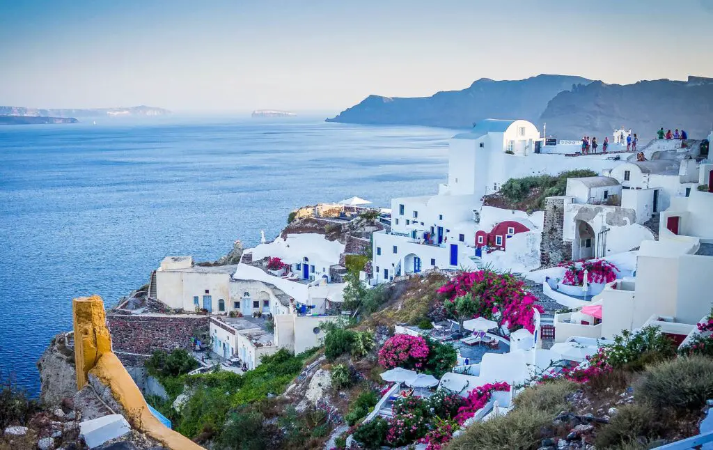 Ile de Santorin en Grèce