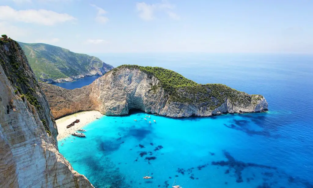 Ile de Zakynthos en Grèce