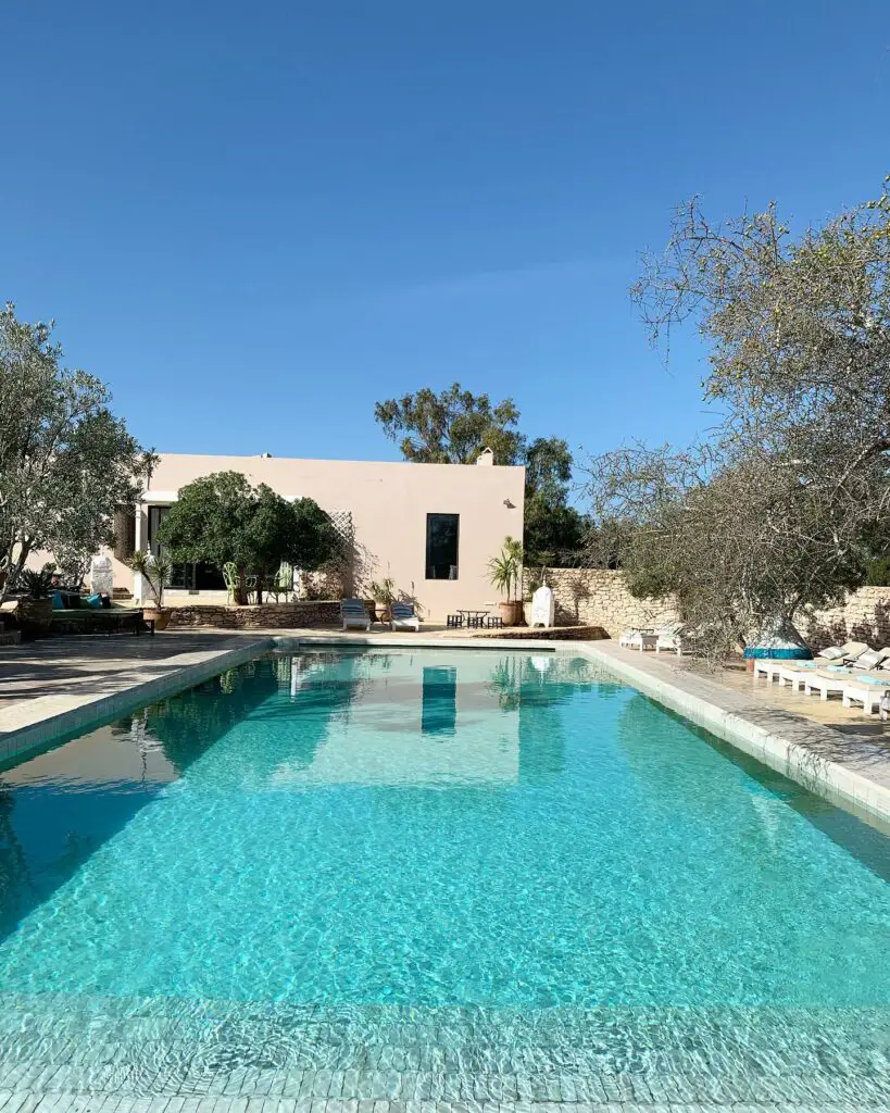 Piscine dans le complexe Les jardins de villa Maroc à Essaouira