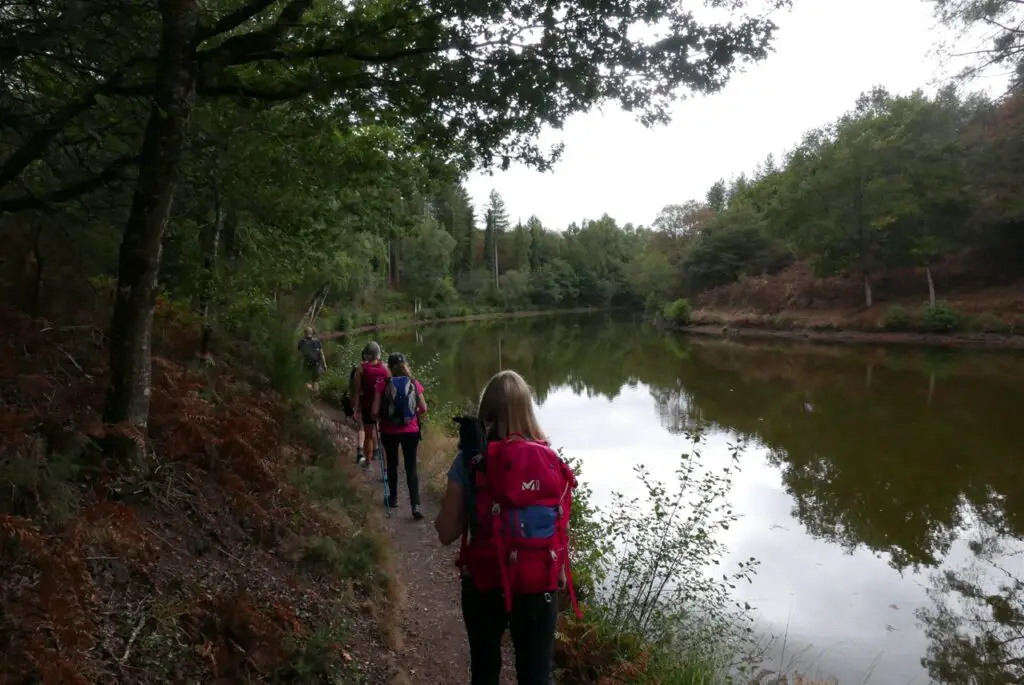 Rando à la chambre aux loups à Brocéliande