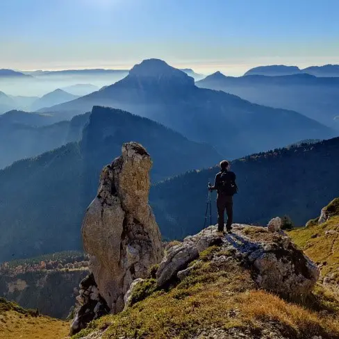 Rando à La dent de crolles par le pas de l'Oeille en Chartreuse