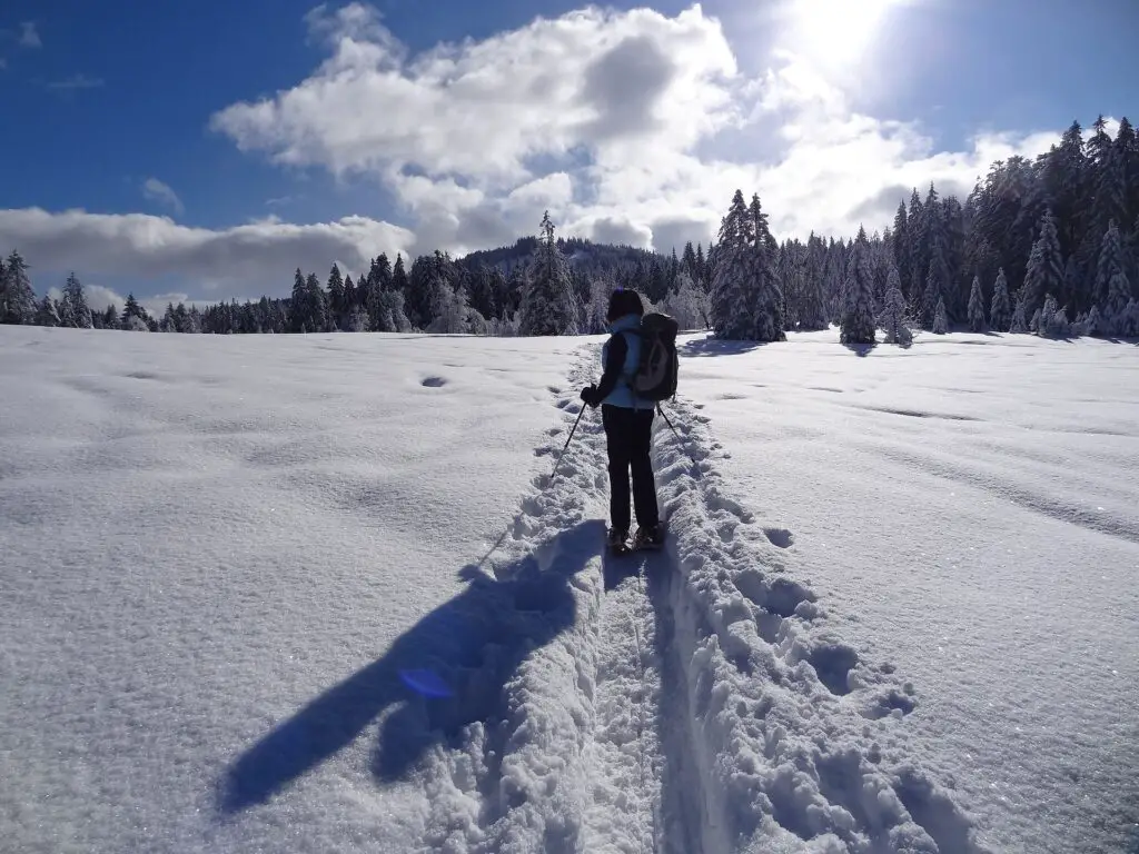 randonnée raquettes à neige en Andorre