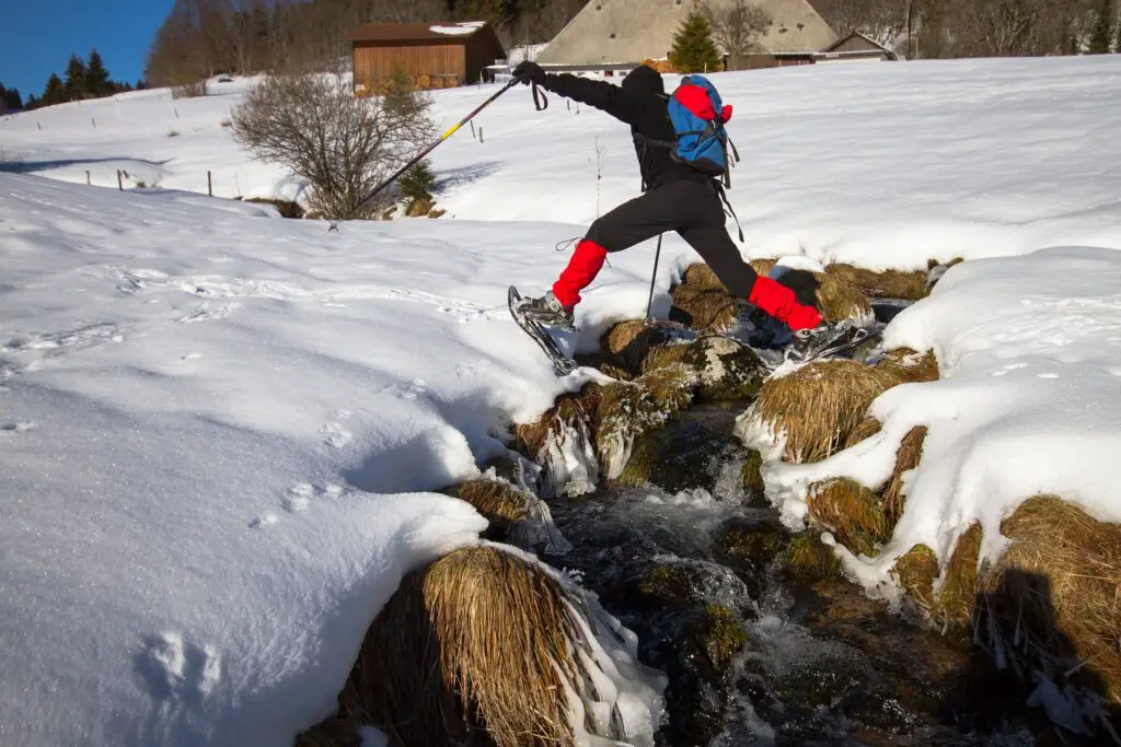 raquettes à neige dans les Pyrénées Orientales