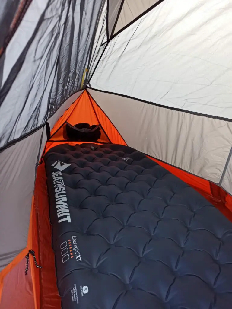 Test du matelas Sea to Summit Ether Light XT Extreme