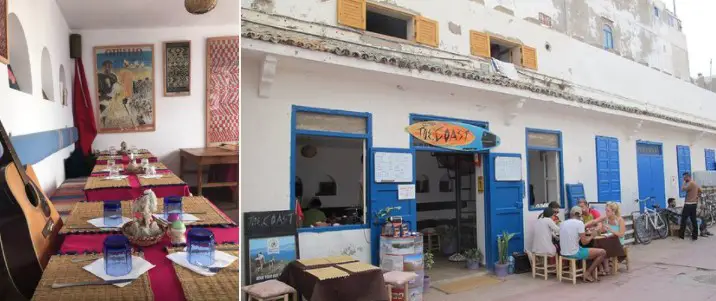 The Coast restaurant d'Essaouira au Maroc
