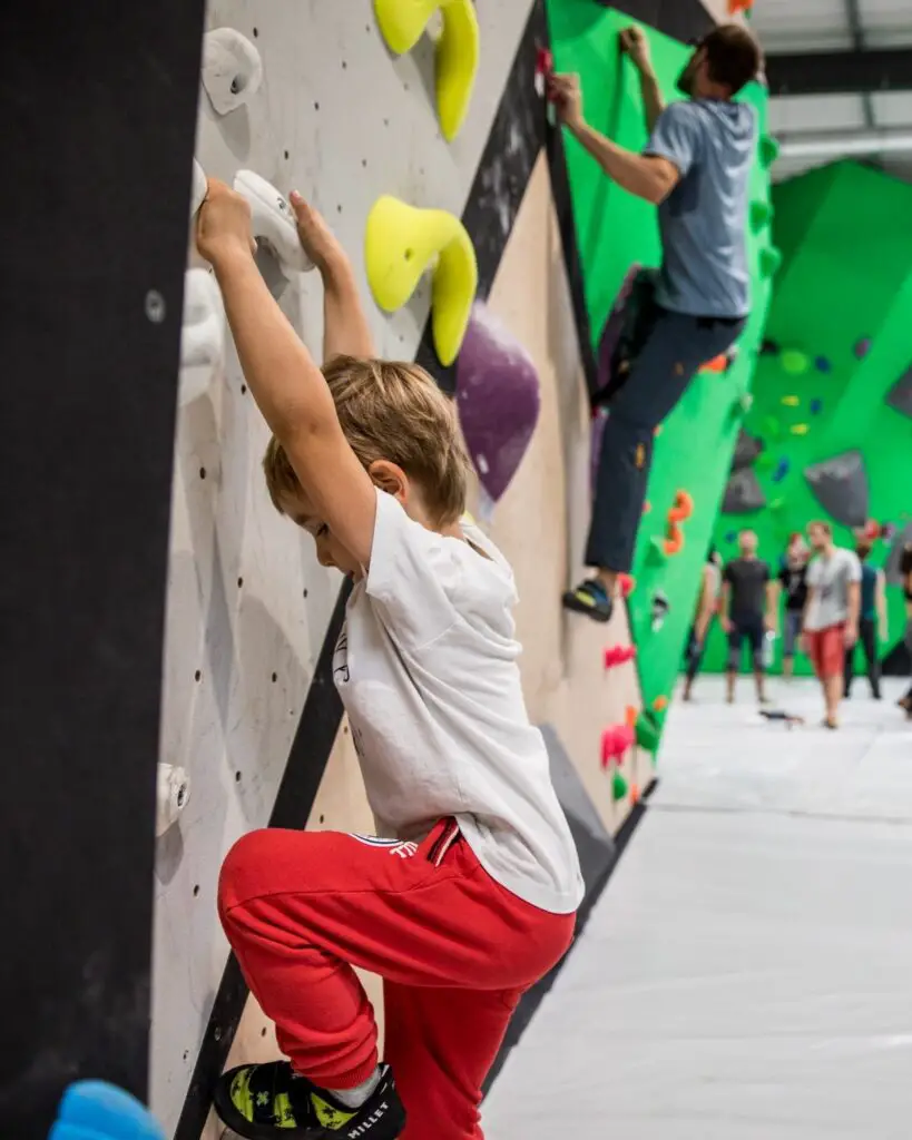 Escalade en salle pour tous les ages