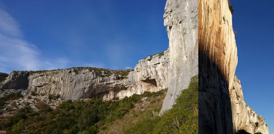 Grimpe à Roquevaire pour l'hiver