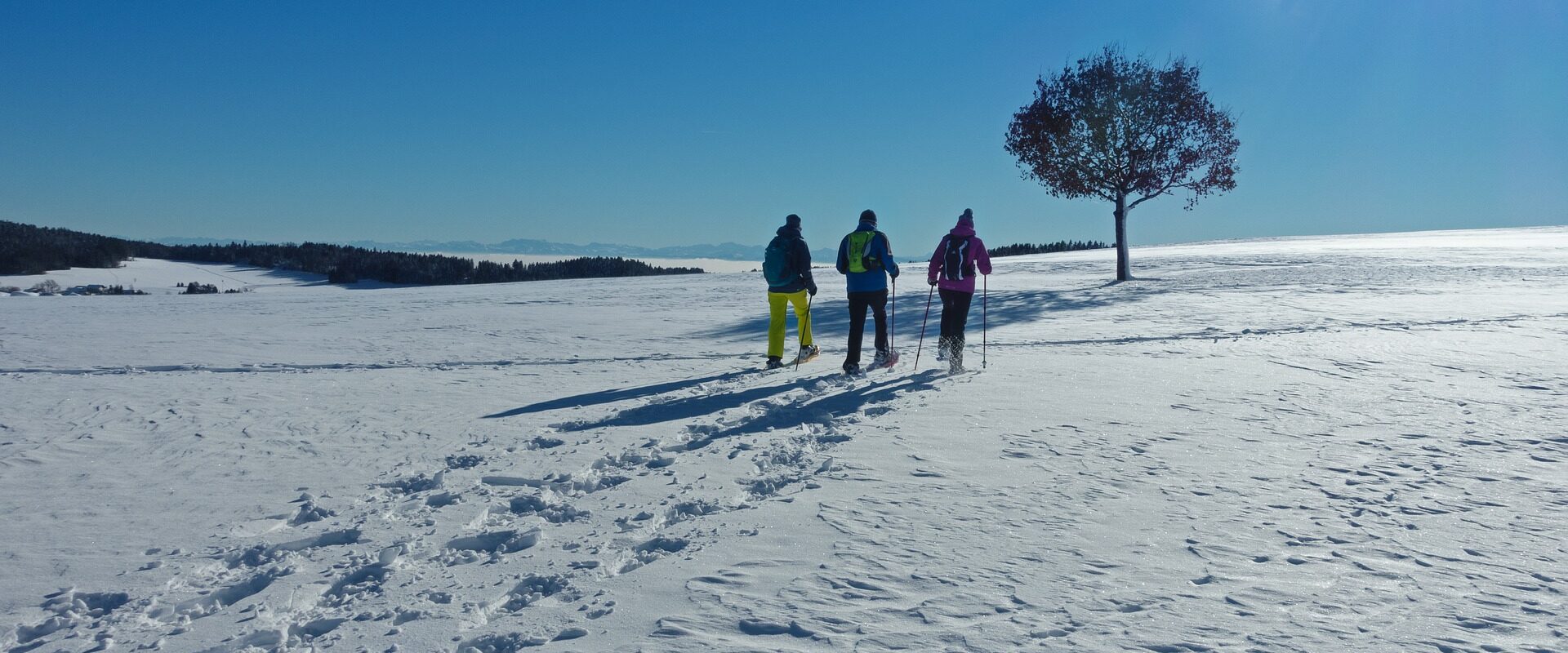 Les plus belles balades raquettes à neige autour des Menuires