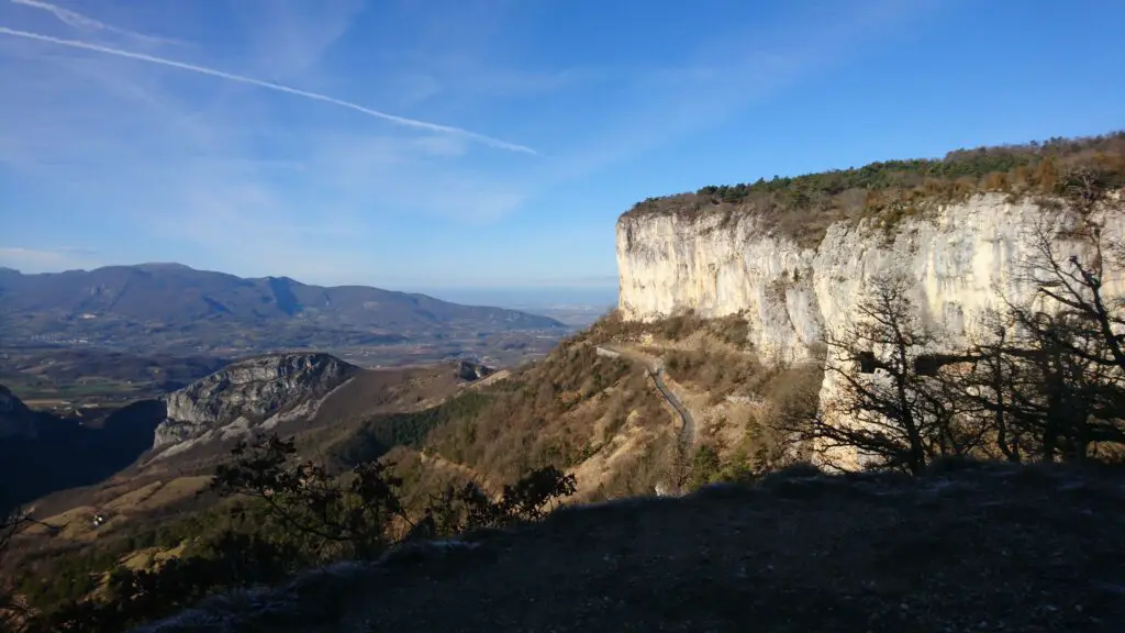 Secteur Tina Dalle Vercors pour grimper l'hiver