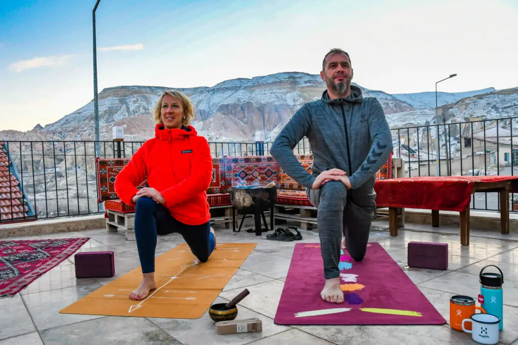 Hoodie et jogging confortables pour yoga