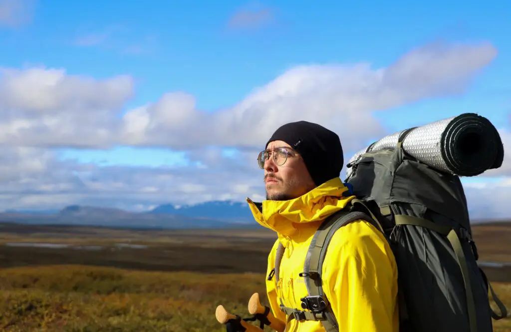 Voyage avec les bâtons de trekking Komperdell