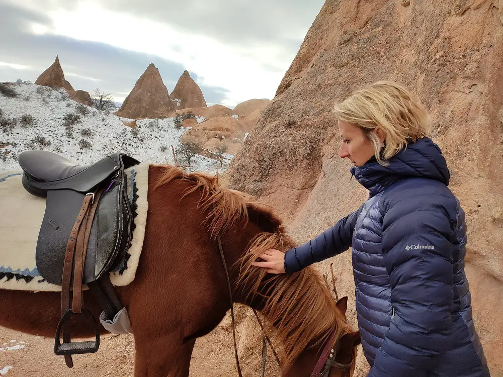 Randonnée à cheval dans les Cappadoces en Turquie