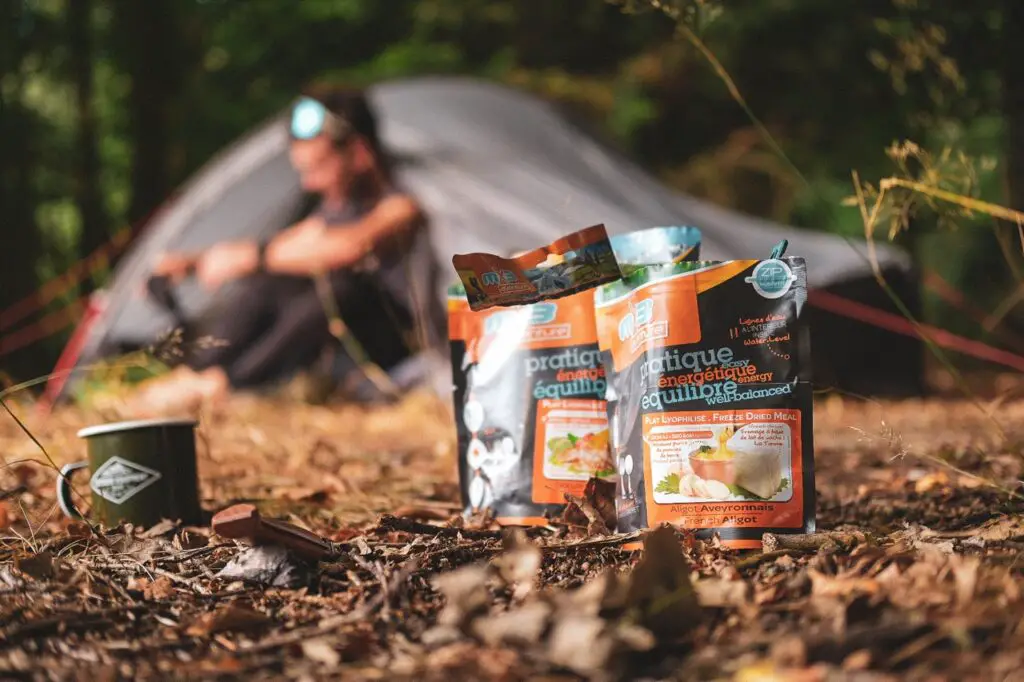 repas pour l'aventure avec les lyophilisés MX3 nutrition