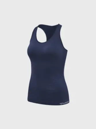 retour terrain sur hmltif seamless top hummel pour yoga