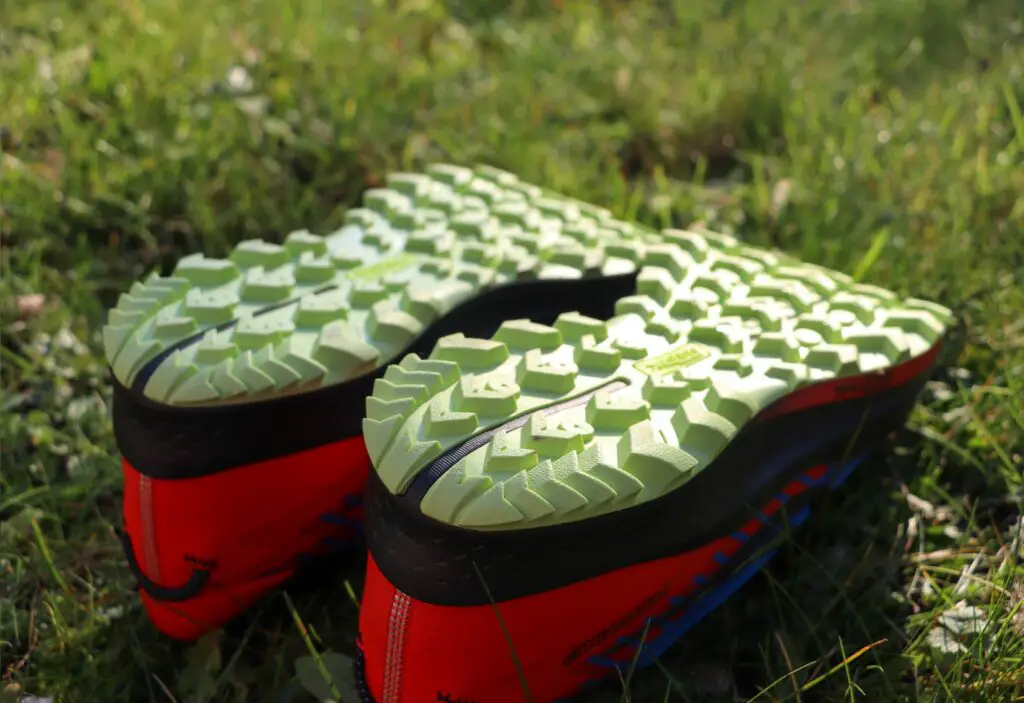 La semelle des chaussures de trail Saucony Peregrine 11