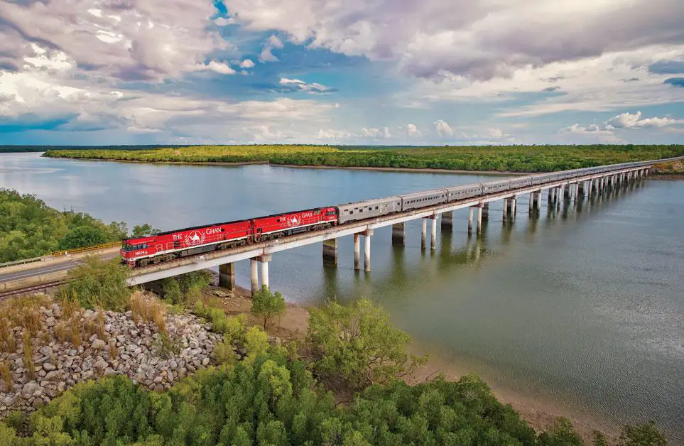 Le train Ghan Australie