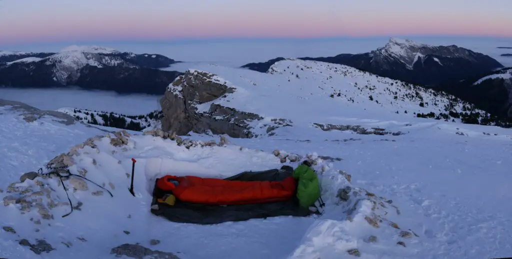 Test du sac de couchage Rab Andes Infinium 800 à la belle étoile