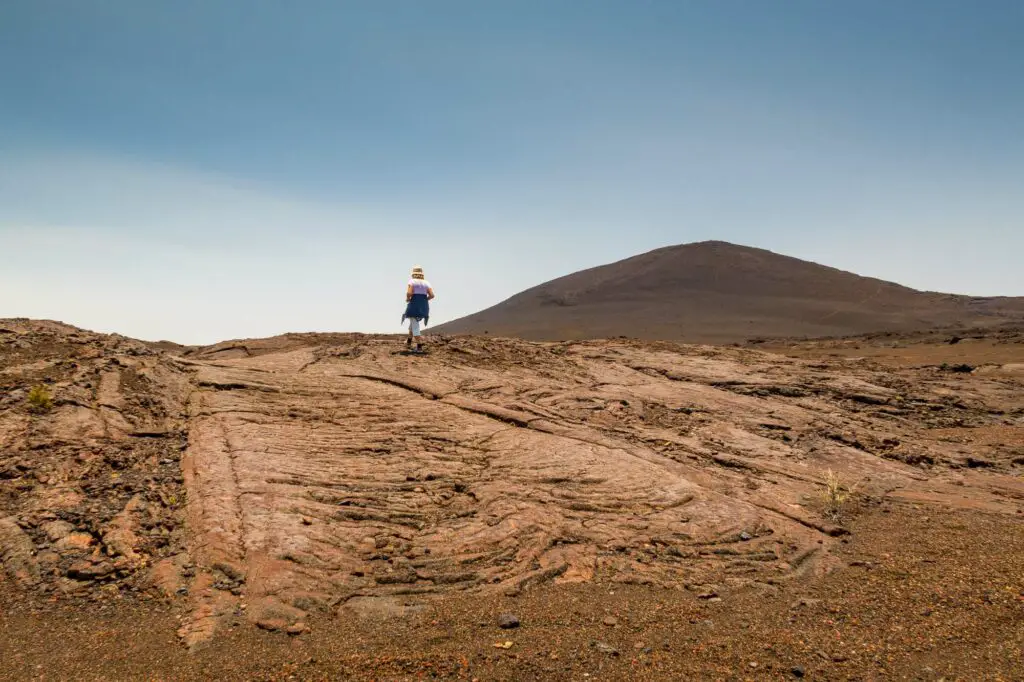 sites de randonnée de la Réunion volcan piton dela fournaise depuis la plaine des sables