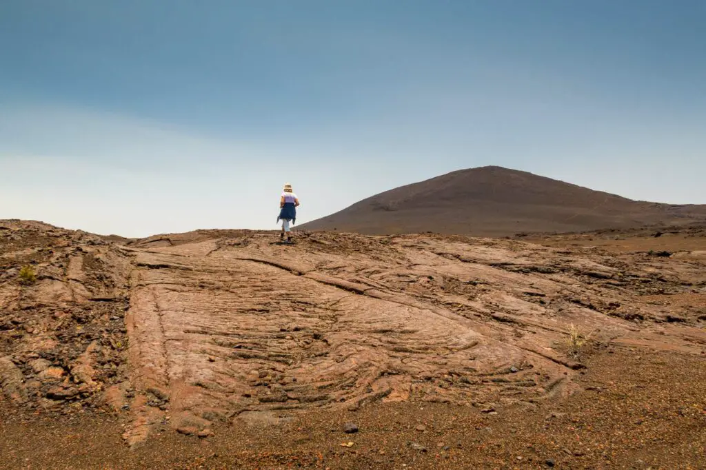 sites de randonnée de la Réunion le piton de la fournaise depuis la plaine des sables