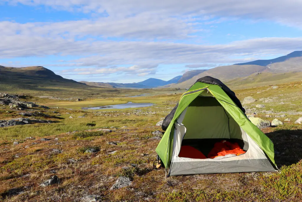 Bivouac au plein cœur de la toundra